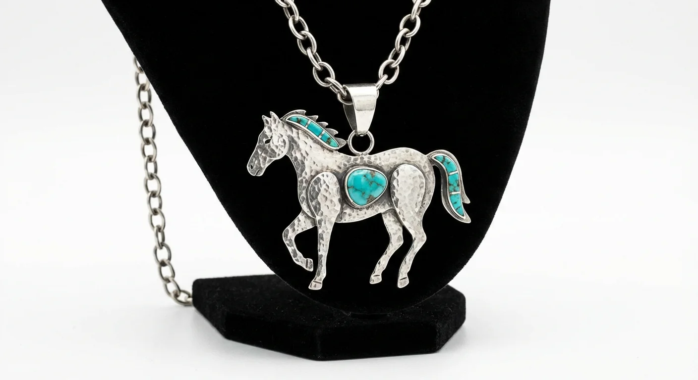 Horse Pendant Necklace